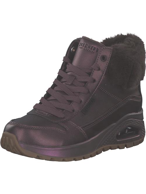 SKECHERS Snørestøvletter 'UNO RUGGED'  aubergine