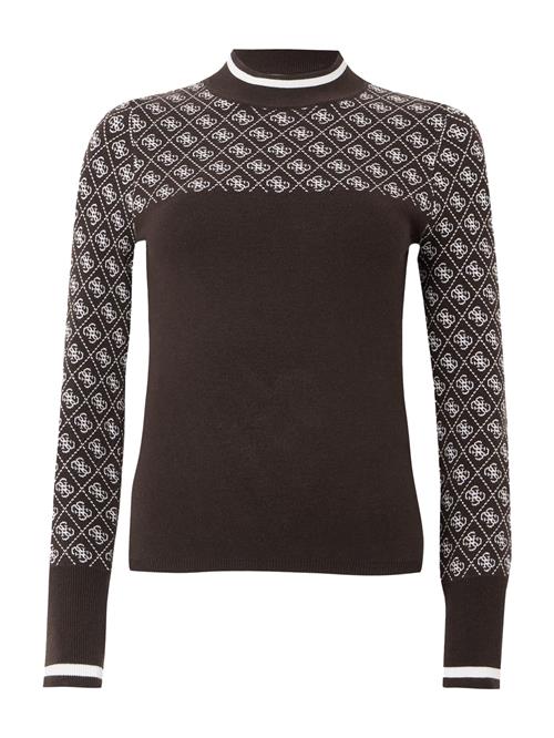 GUESS Pullover  brun / hvid