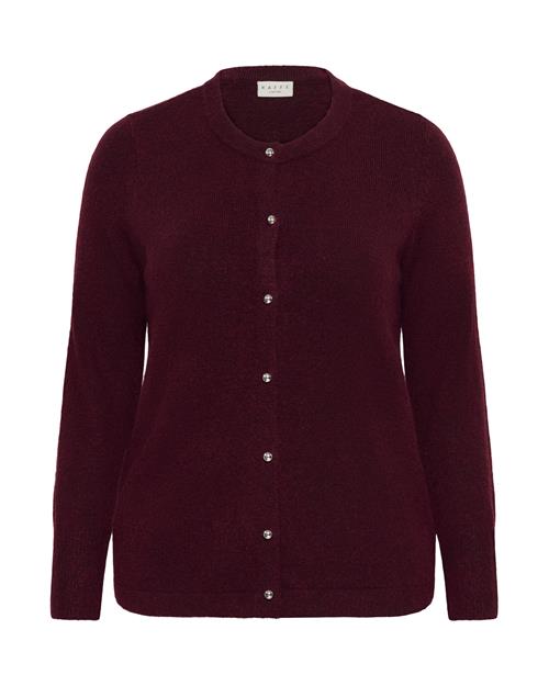 KAFFE CURVE Cardigan 'Niela'  bordeaux