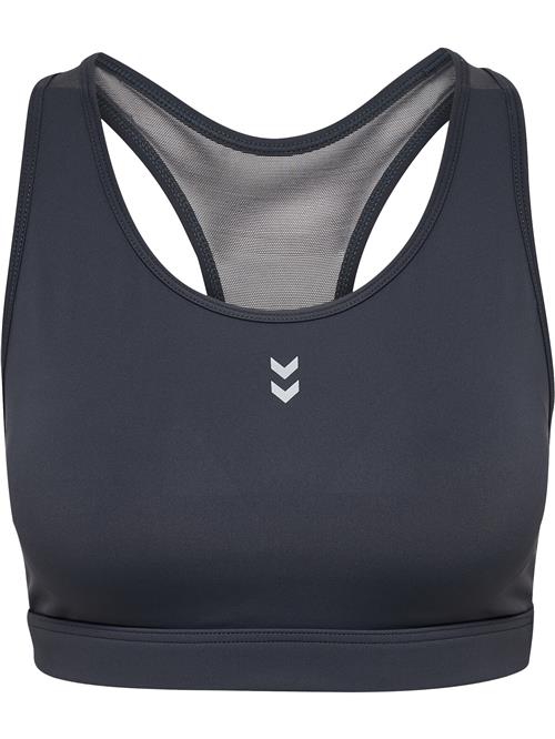 Hummel Sports-BH 'Pulse'  antracit / hvid