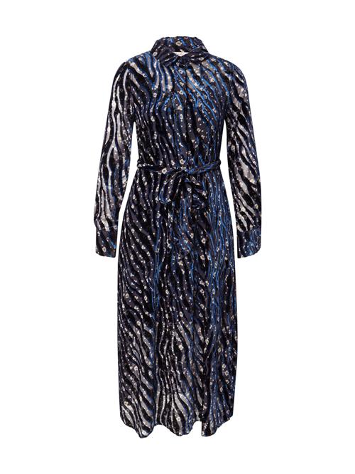 Se Derhy Blusekjole 'DAENERYS ROBE'  blå / gul / sort / hvid ved About You