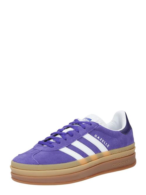 ADIDAS ORIGINALS Sneaker low 'Gazelle Bold'  lilla / mørkelilla / hvid