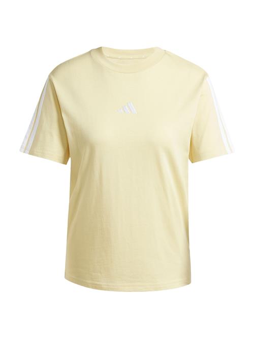 ADIDAS SPORTSWEAR Funktionsbluse  lysegul / hvid