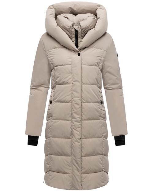 NAVAHOO Vinterfrakke 'Laubzauber 14'  beige