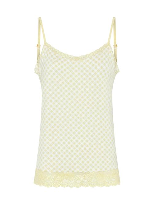 CCDK Copenhagen Soveskorte 'Kendall'  citron / hvid