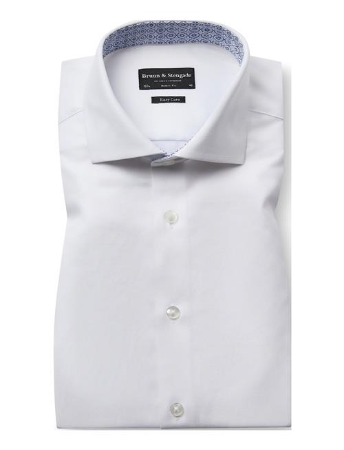 Bs Watanuki Modern Fit Shirt Bruun & Stengade White