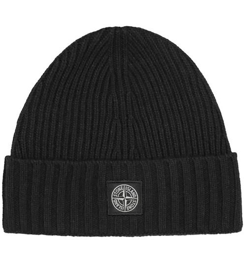 Stone Island Hue - Uld/Viskose - Strik - Sort
