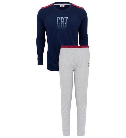 CR7 Nattøj - Navy/Gråmeleret