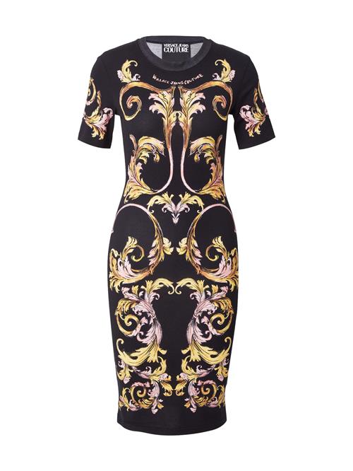 Versace Jeans Couture Kjole  gul / lyserød / sort