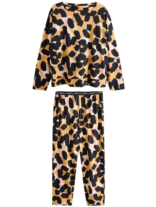 Next Pyjamas  okker / lyserød / sort / hvid