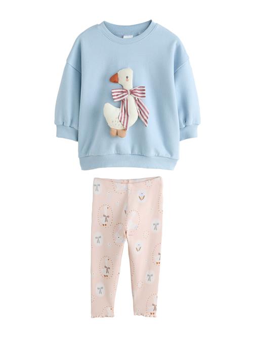 Next Sæt  lyseblå / mørkeorange / pastelpink / hvid