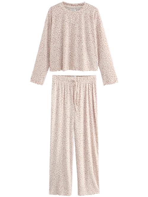 Next Pyjamas  pudder / gammelrosa / hvid