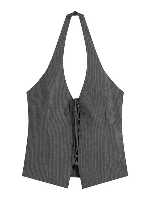 Bershka Overdel  grå / mørkegrå