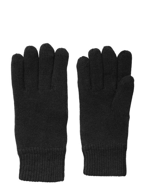 Slhcray Wool Blend Gloves Selected Black