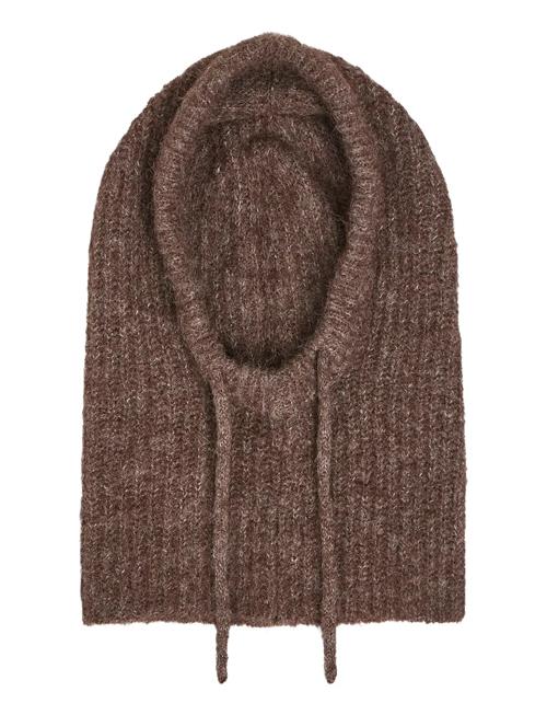 Objmilu Knit Balaclava Noos Object Brown