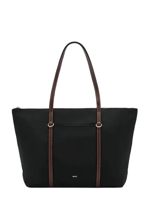 Shopper Bag With Double Handle Mango Black