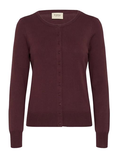 Frzubasic 60 Cardigan Core Essentia Fransa Burgundy