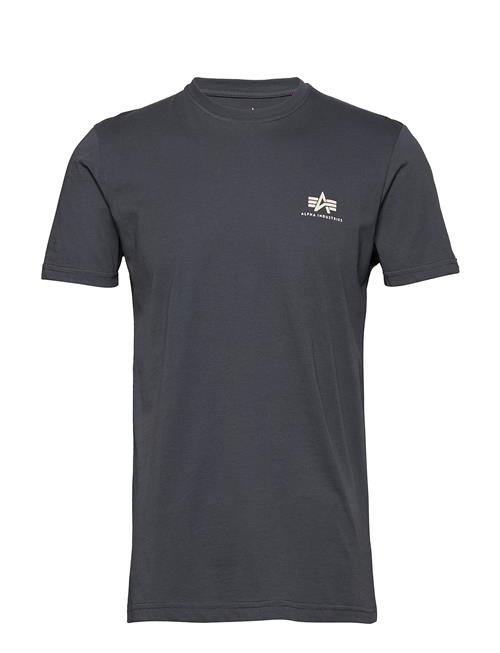 Basic T Small Logo Alpha Industries Grey