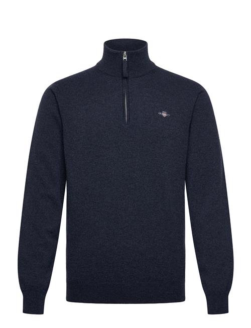 Superfine Lambswool Half Zip GANT Navy