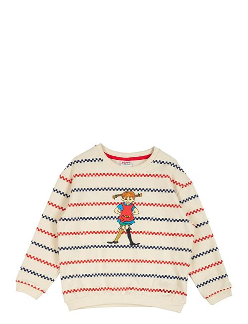 Rutrand Collegetröja Martinex Cream