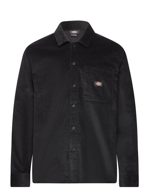 M Corduroy Shirt Ls Dickies Black