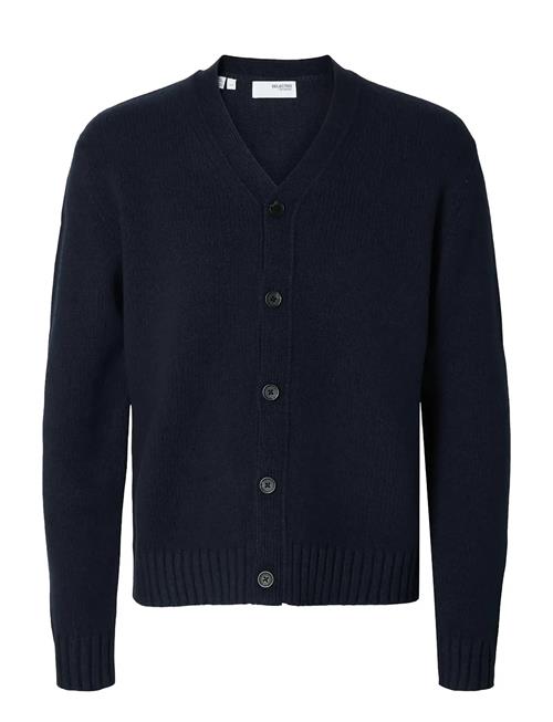 Slhcody Ls Knit Relaxed Cardigan Noos Selected Navy