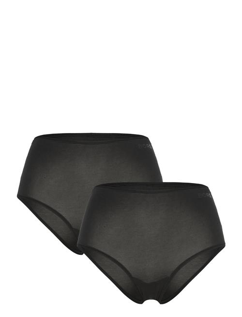 Soft Touch Highwaist Brief 2P Björn Borg Black