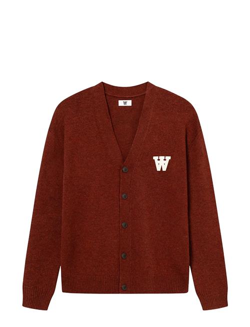Wwtay Cardigan 25081 DOUBLE A BY W.W. Burgundy