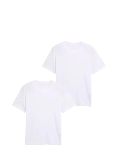 Double Pack Crew Neck Tee Tom Tailor White