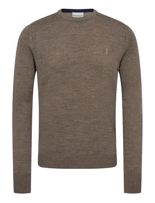 Bs Jupiter Regular Fit Knitwear Bruun & Stengade Brown