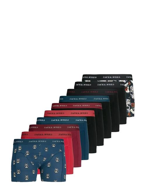 Jack & Jones Jacmurphy Skull Trunks 10 Pack Jack & J S Navy