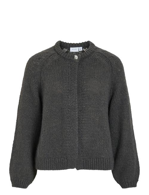 Vimoyano O-Neck L/S Knit Cardigan Vila Grey