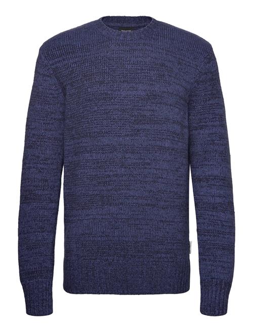 Multi Marl Crew Neck Jumper Lyle & Scott Navy