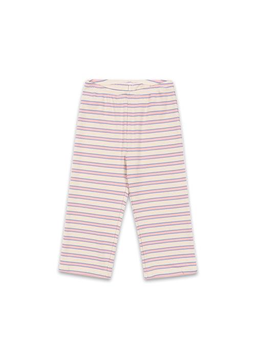 Konges Sløjd GOTS Ella Bukser Lolly Stripe  Lolly Stripe 12 months  Lyserød  12 måneder  kvinde