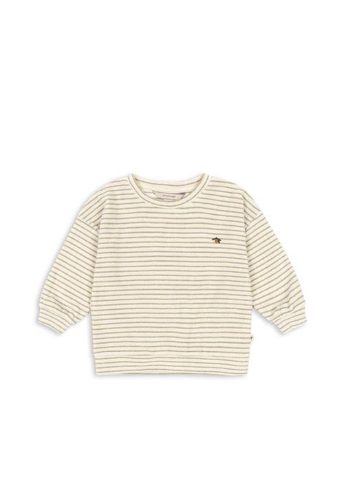 Konges Sløjd Itty Sweatshirt Tea Stripe  Tea Stripe 4 Y  Hvid  4 år  mand