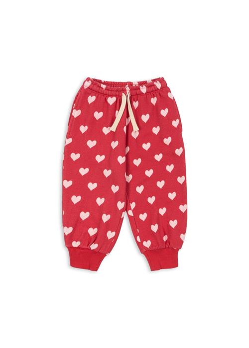 Konges Sløjd Loupy Lou Joggingbukser Amour Jazzy  Amour Jazzy 2 Y  Rød  2 år  kvinde