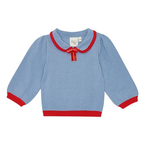 Flöss Lily Sweater Blue Air  Blue Air-92 cm  Blå  92 cm  kvinde