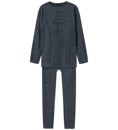 Name It Skiundertøj - NknSilver - Grey Melange
