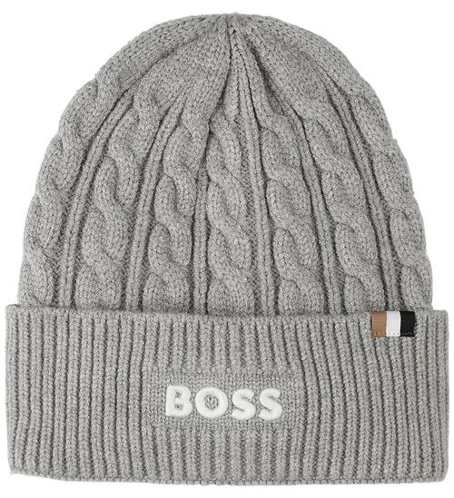 BOSS Hue - Strik - Chine Grey