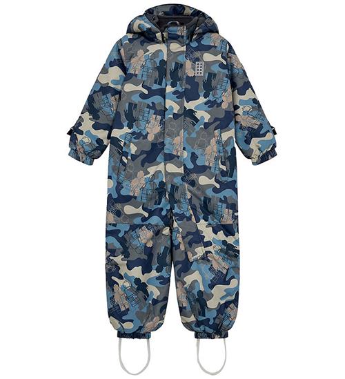 LEGOÂ® Wear Flyverdragt - LWJaz 710 - Blå m. Camo
