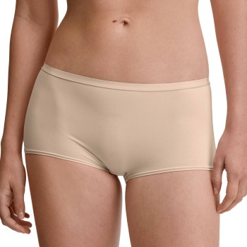 Calida Trusser Sleek Skin Regular Cut Shorty Beige Large Dame