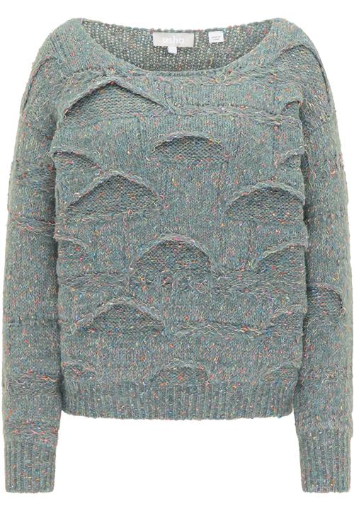 Usha Pullover  blå / gul / grøn / pink