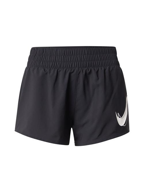 NIKE Sportsbukser 'ONE SWH'  sort / offwhite