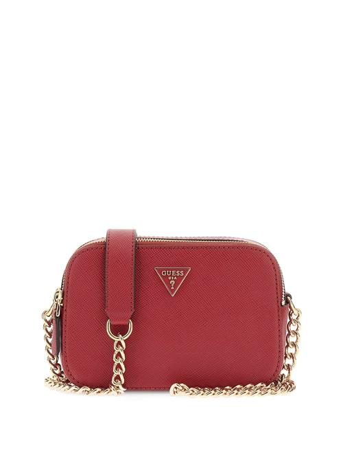 GUESS Skuldertaske 'NOELLE II CROSSBODY CAMERA'  rød