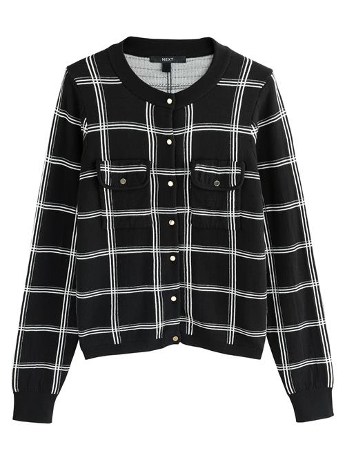 Next Cardigan  sort / hvid