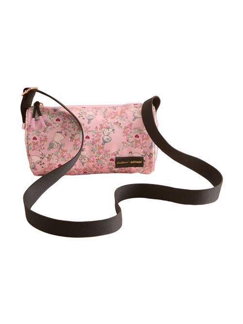 Cath Kidston Skuldertaske 'Mumins'  aqua / mørkegrå / orange / lyserød