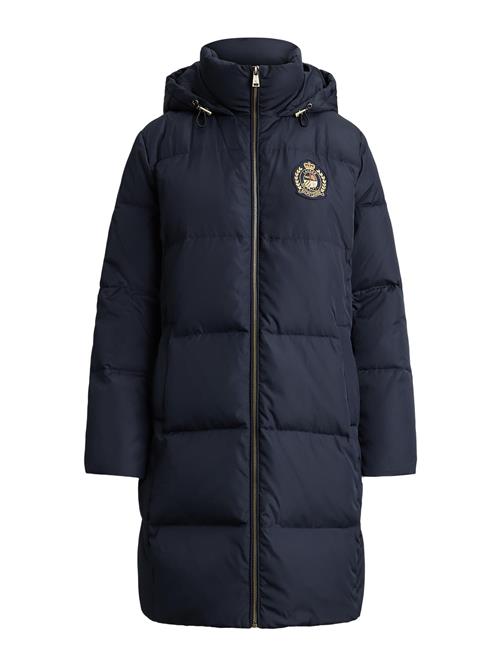 Lauren Ralph Lauren Vinterfrakke  navy / gylden gul / mørkerød