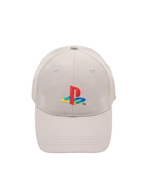Pull&Bear Hætte 'PLAYSTATION'  blå / turkis / stone / orangerød