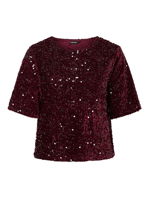 PIECES Bluse 'PCKam'  rød