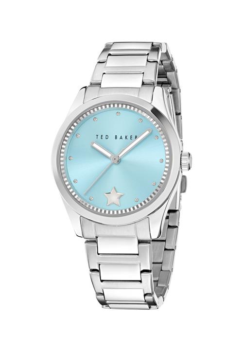 Ted Baker Analogt ur 'COOLLY'  lyseblå / sølv